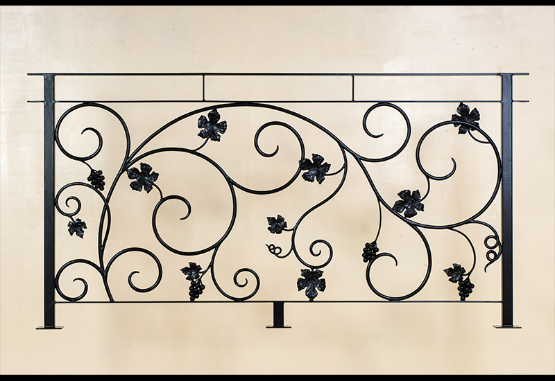 Wrought Iron Exterior Fence