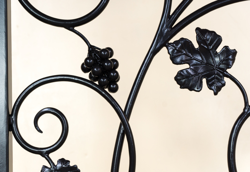 Wrought Iron Exterior Fence