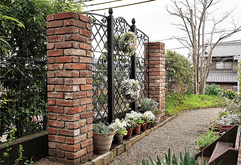 Wrought Iron Garden Fence