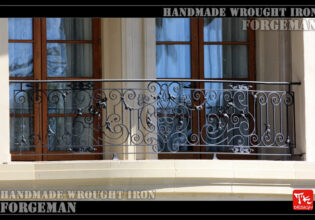 Wrought Iron Balcony Fence