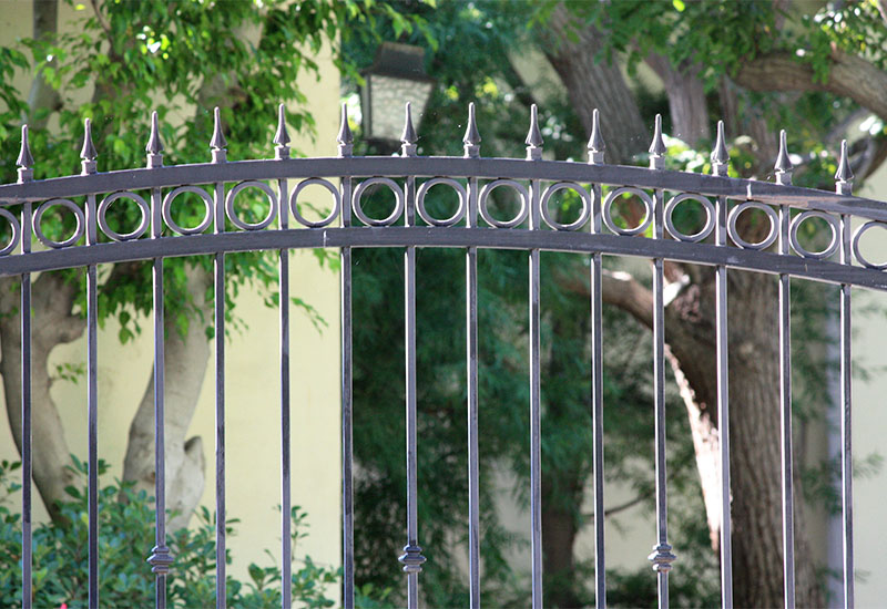 Wrought Iron Sliding Gate