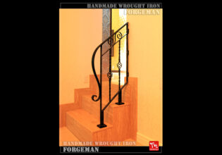 Wrought Iron Staircase Fence, Interior Fence