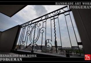 Wrought Iron Balcony Fence, Exterior Fence