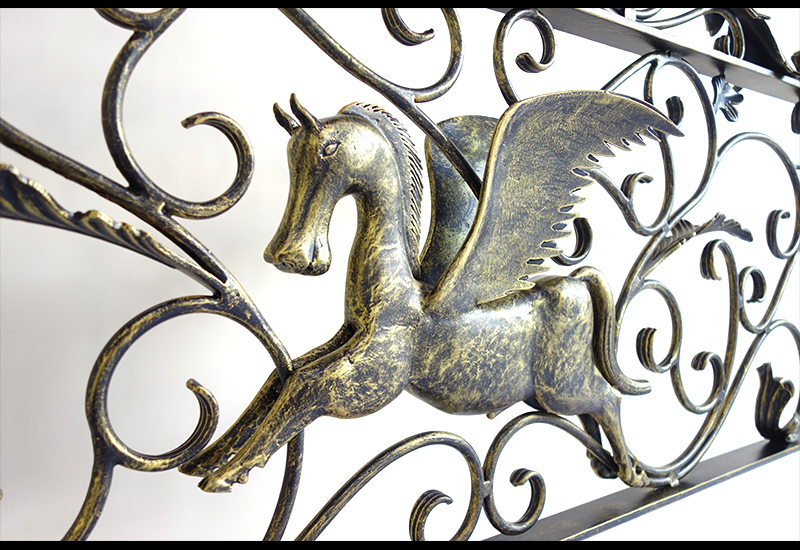 JPN-2331 | Wrought Iron Fence