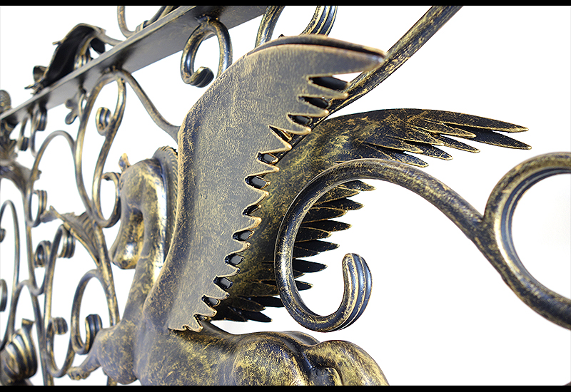 JPN-2331 | Wrought Iron Fence