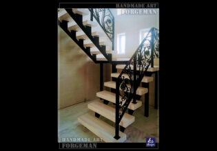 Wrought Iron Handrail Fence