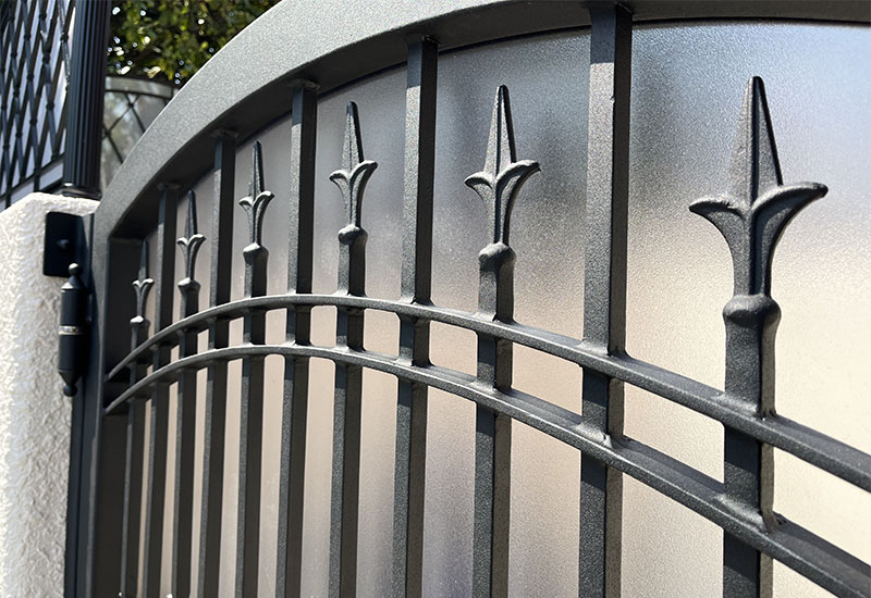 Wrought Iron Swing Gate