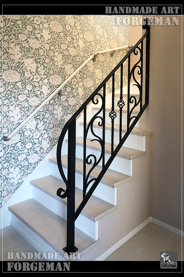 Wrought Iron Stair Fence