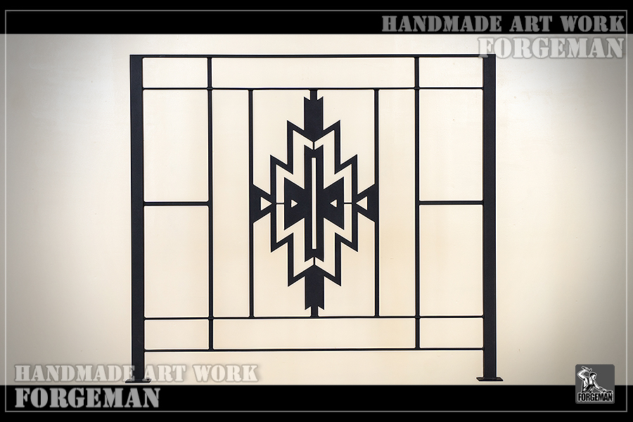 Wrought Iron Interior Fence