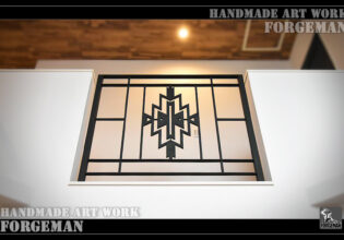 Wrought Iron Interior Fence