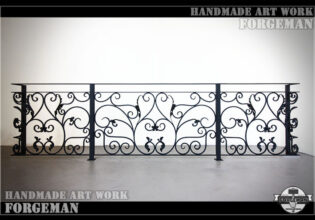 Wrought Iron Balcony Fence