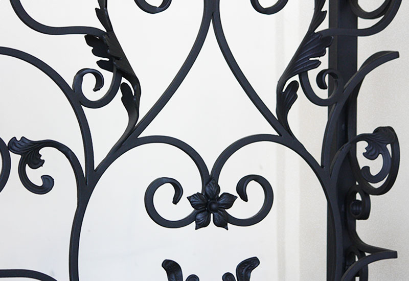 Wrought Iron Balcony Fence