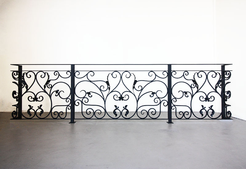 Wrought Iron Balcony Fence