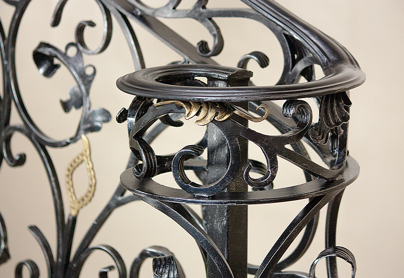 Wrought Iron Staircase Fence, Spiral Fence