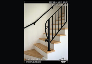 Wrought Iron Staircase Fence, Interior Fence