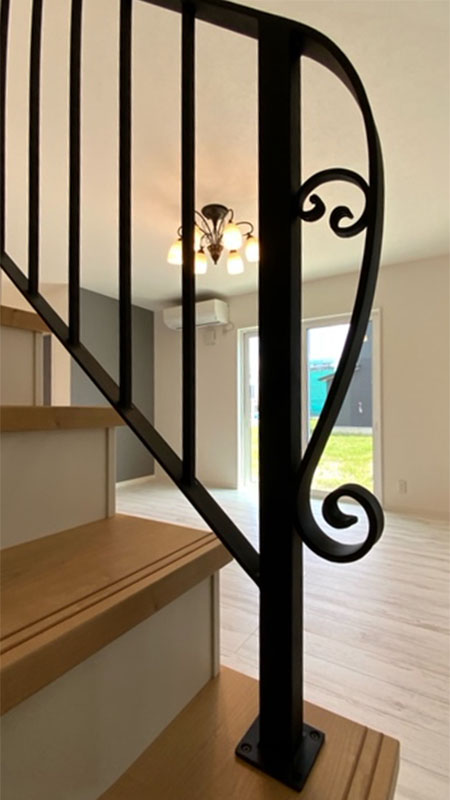 Wrought Iron Staircase Fence, Interior Fence