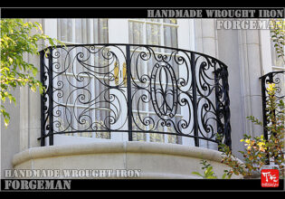 Wrought Iron Balcony Fence