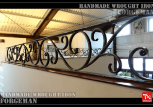 Wrought Iron Border Panel