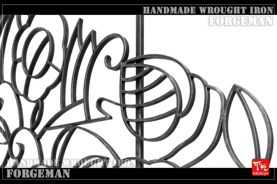 Wrought Iron Window Grating