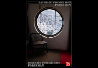 Wrought Iron Window Grating