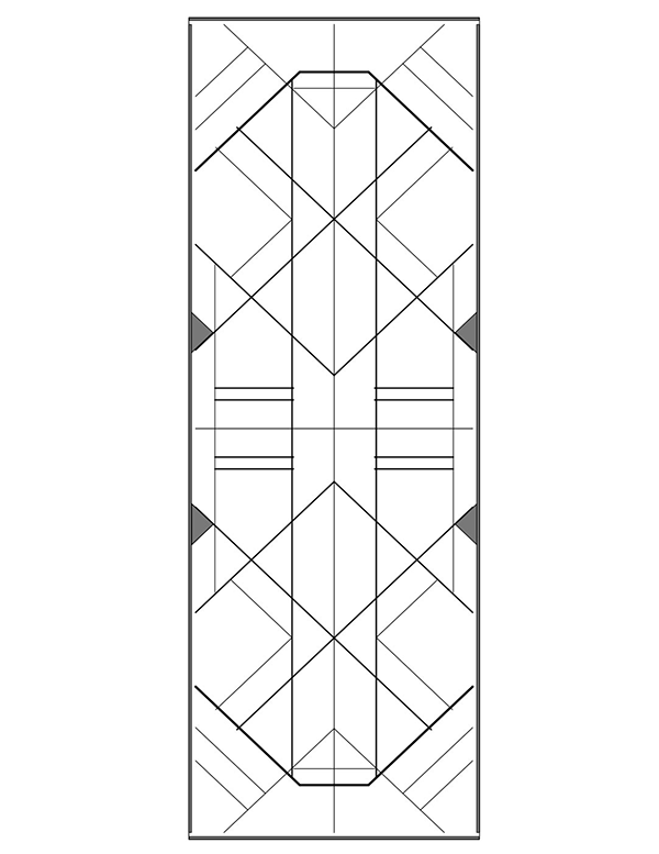 Wrought Iron Door Panel