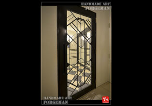 Wrought Iron Door Panel