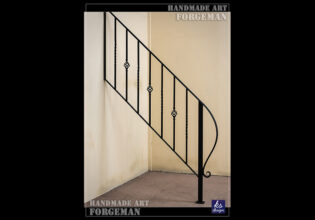 Wrought Iron Stair Fence