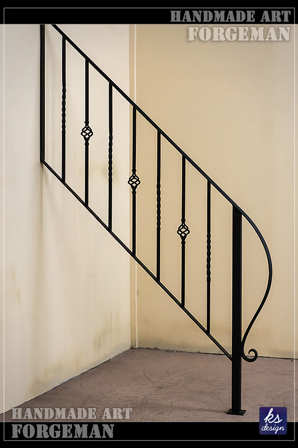 Wrought Iron Stair Fence