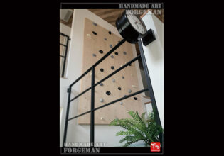 Wrought Iron Handrail Fence