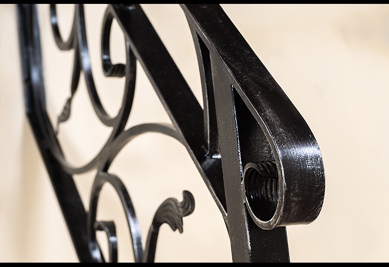 Wrought Iron Stair Handrail Fence