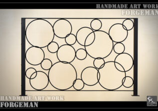 Wrought Iron Panel Fence