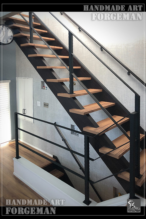 Wrought Iron Handrail Fence