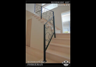 Wrought Iron Handrail Stair Fence