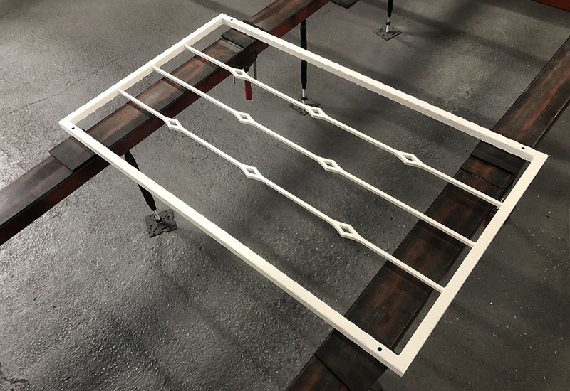 Wrought Aluminium Window Grate