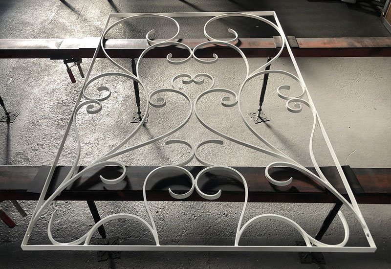 Wrought Iron Window Grate