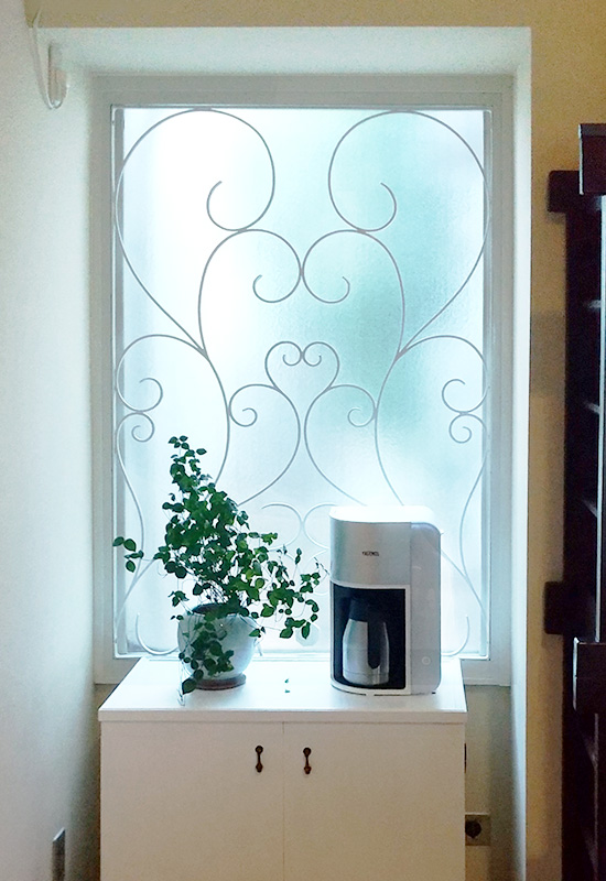 Wrought Iron Window Grate