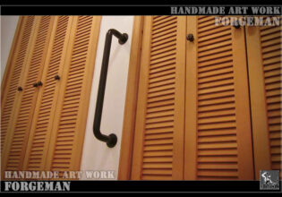 Wrought Iron Vertical Handrail