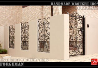 Wrought Iron Panel