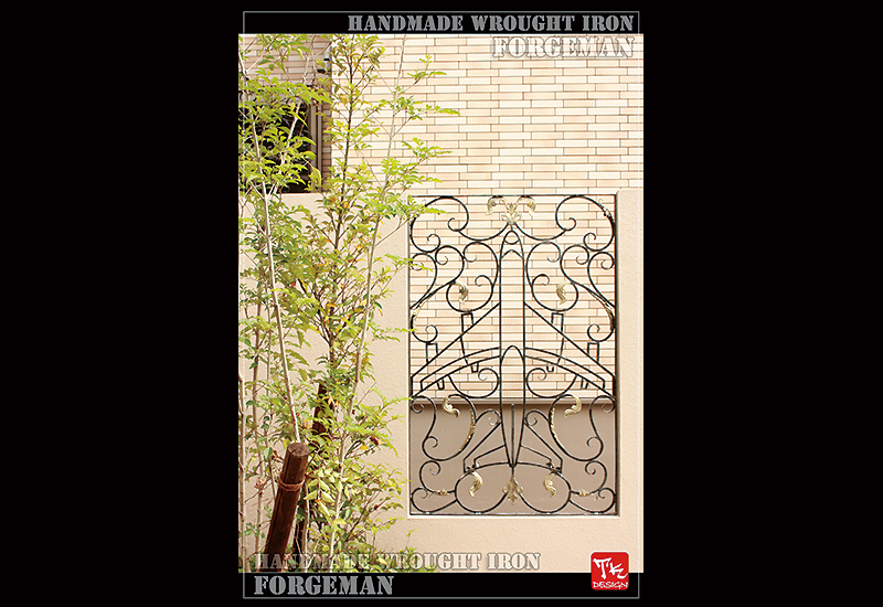 Wrought Iron Panel