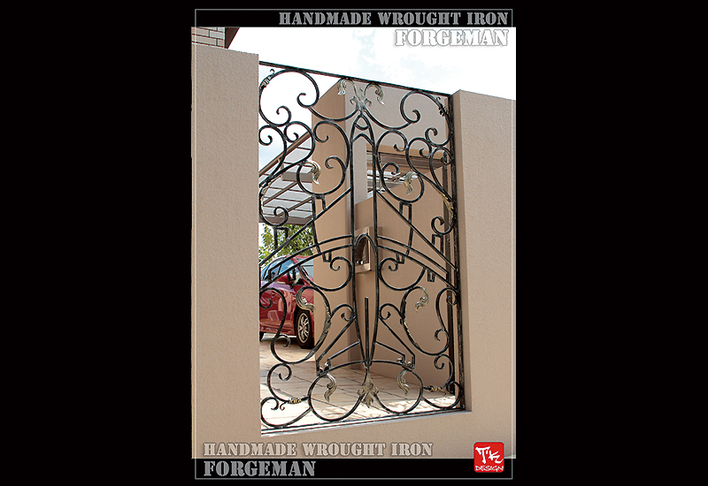 Wrought Iron Panel
