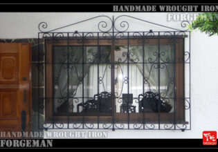 Wrought Iron Window Grate