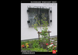 Wrought Iron Window Grate