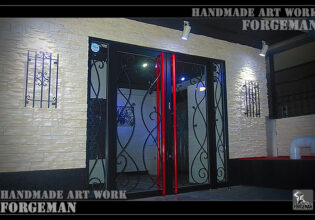 Wrought Iron Door Panel