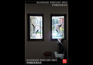 Wrought Iron Window Grate