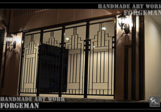 Wrought Iron Partition Panel