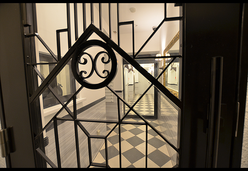 Wrought Iron Door Panel