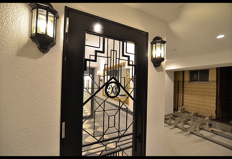 Wrought Iron Door Panel