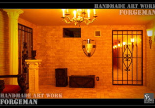 Wrought Iron Partition Panel