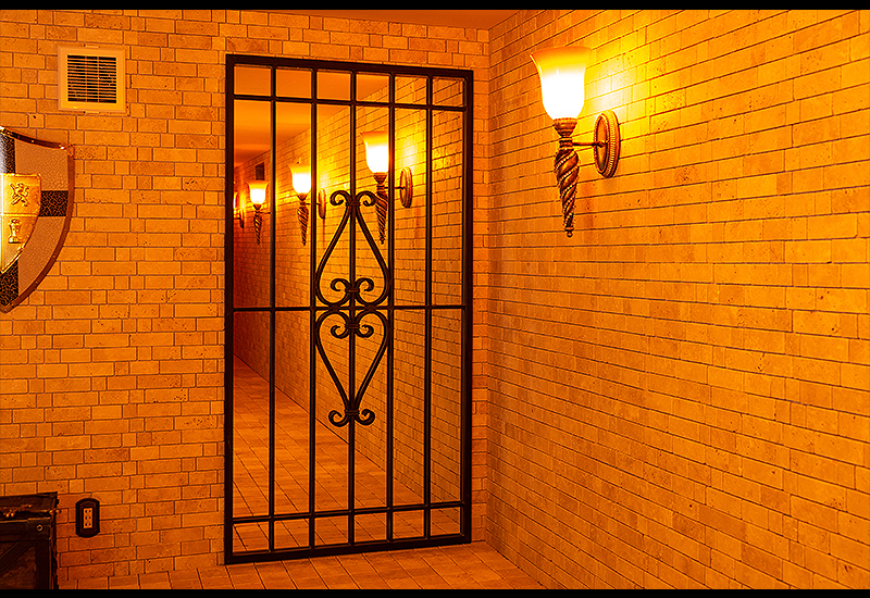 Wrought Iron Partition Panel