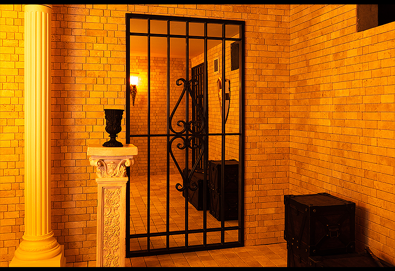 Wrought Iron Partition Panel